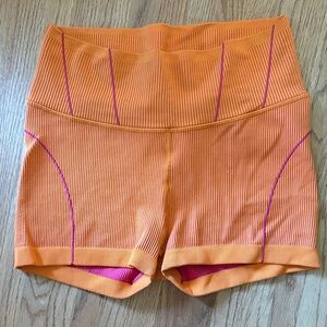 Offline by aerie large Orange Women's High-Waisted Shorts